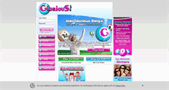 Desktop Screenshot of gloriousbingo.com